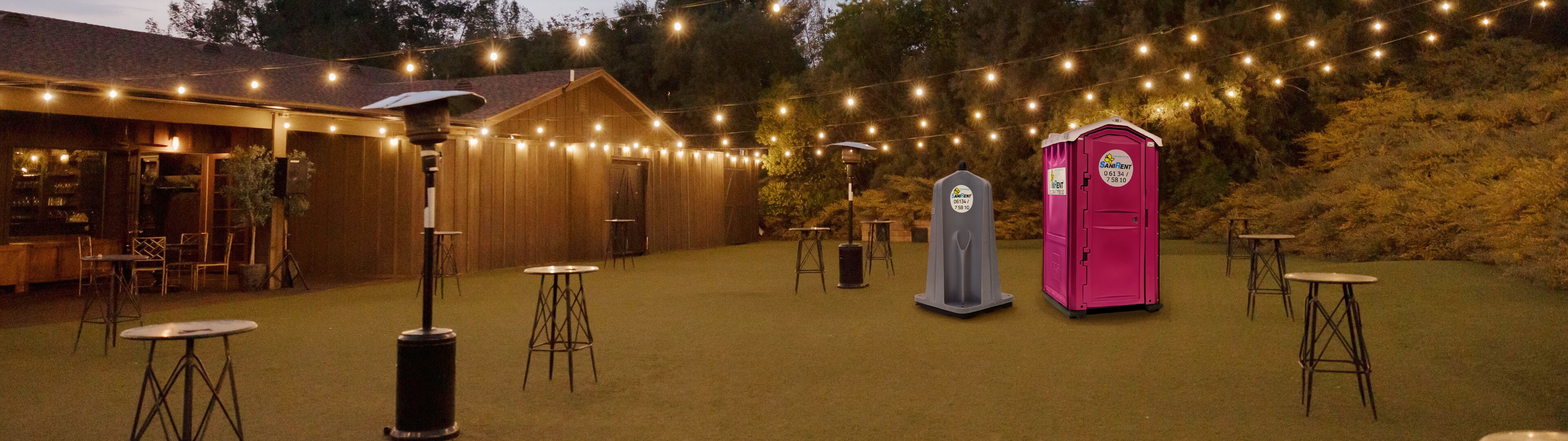 Mobile Toiletten SaniRent      