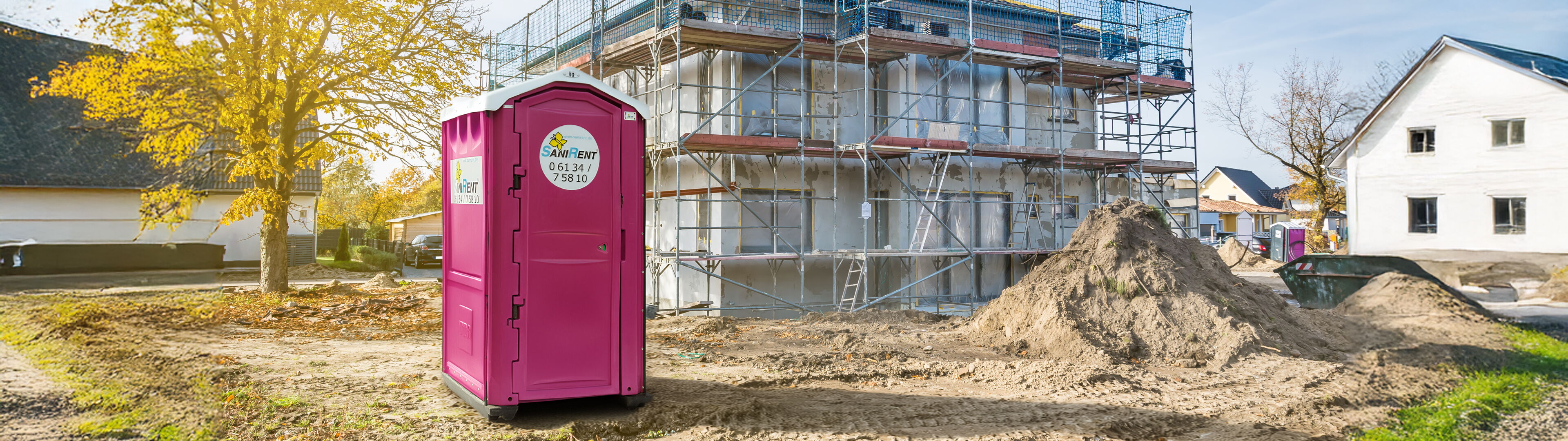 Mobile Toiletten SaniRent      